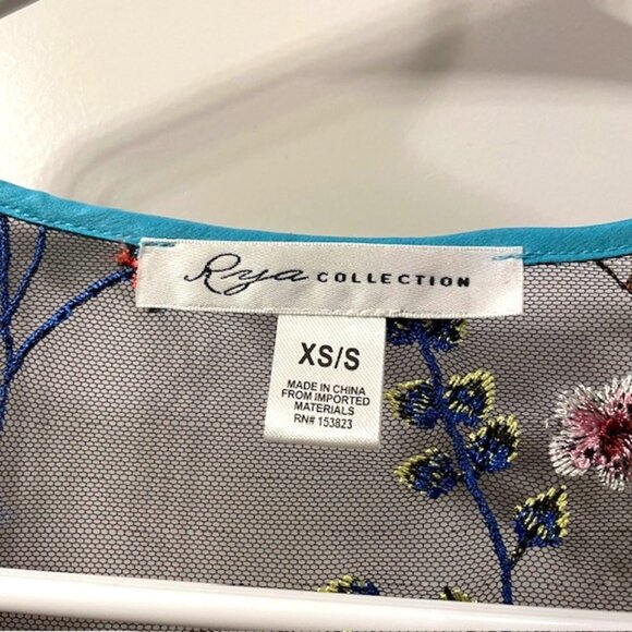 NWT Anthropologie Rya Collection Floral Embroidered Robe Oasis Swim Coverup XS/S - Picture 13 of 16